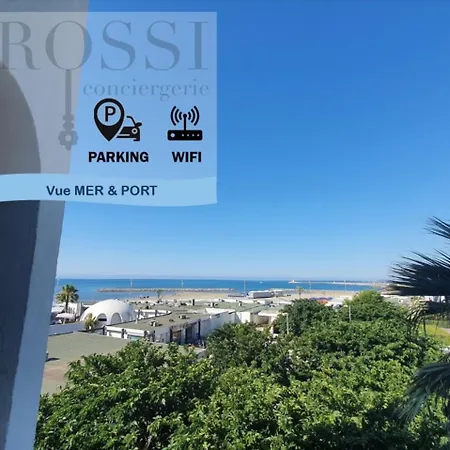 Nouveau ! 1ere Ligne Vue Parking Wifi - Imperial 2 - Rossiconciergerie - Linge En Option * La Grande-Motte